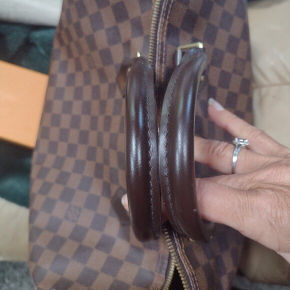 π―% Authentic Louis Vuitton Damier Ebene Speedy 35 πΉ - Picture 10 of 15
